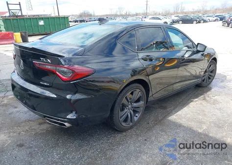 2023 Acura Tlx A-Spec Package из США, поврежденный, VIN 19UUB6F54PA002521